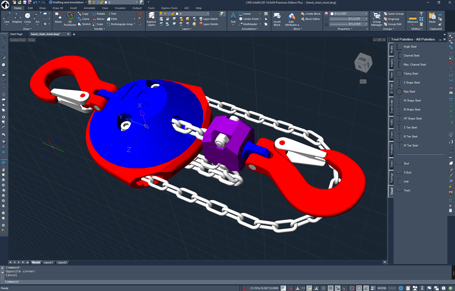 CMS IntelliCAD 14 User Interface